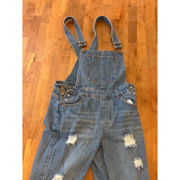 Chelsea & Violet Blue Denim Overalls - Picture 1 of 7